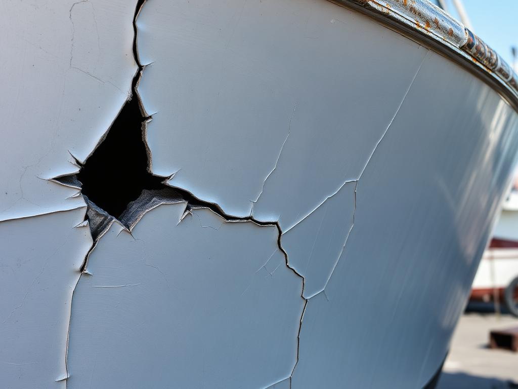 Aluminum Vessel Weld — before