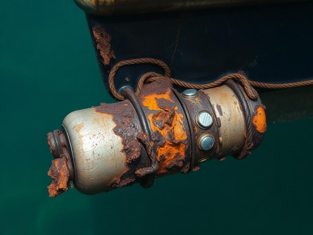 Corrosion / Anode Work — before